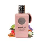 عطر درهم وردي من أرض الزعفران