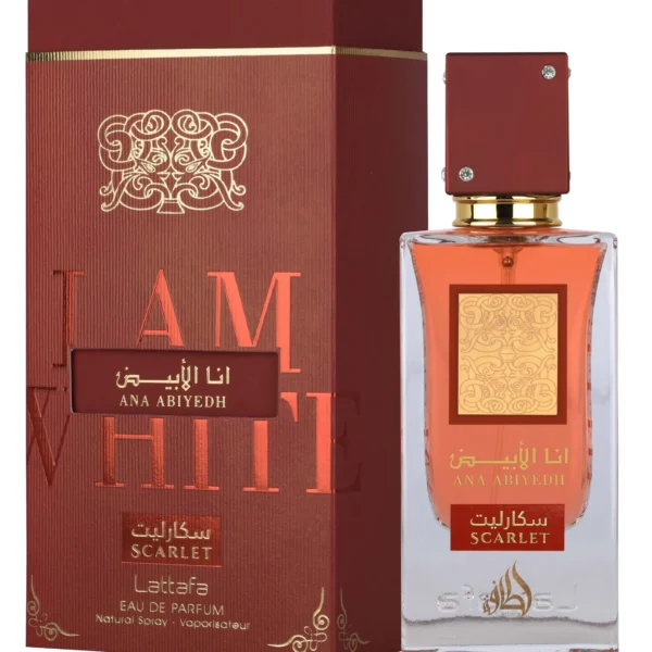 عطر أنا أبيض سكارليت - Ana Abiyedh Scarlet من Lattafa