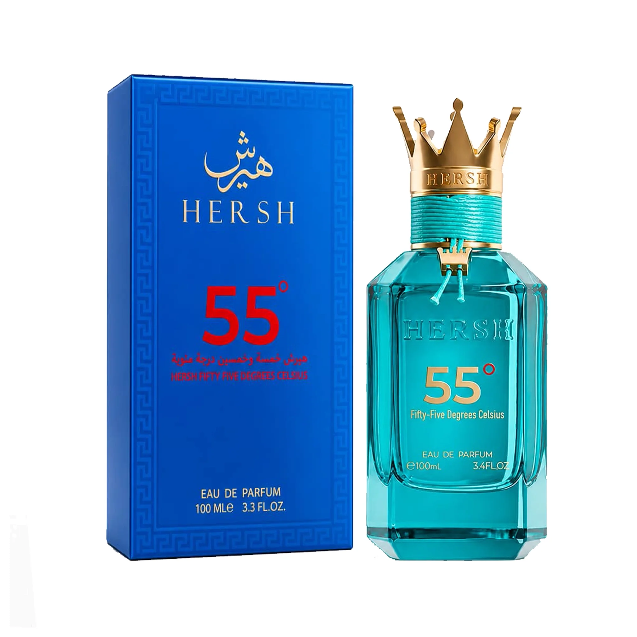 HershFiftyFiveDegreeCelsiusAlEzzOudparaparfum عطر هرش 55- Hersh 55° Celsius - الصورة 1